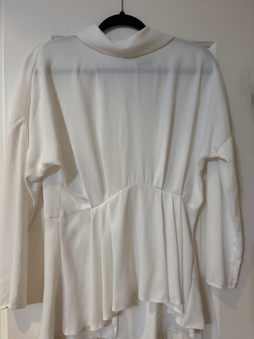 Topshop peplum top